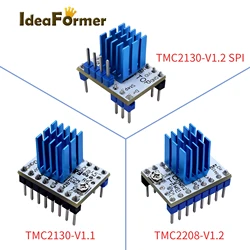 1/2/4/5pcs TMC2130 V1.1 TMC2130 V1.2 SPI TMC2208 V1.2 StepStick TMC stepper motor3D driver silent excellent stability protection