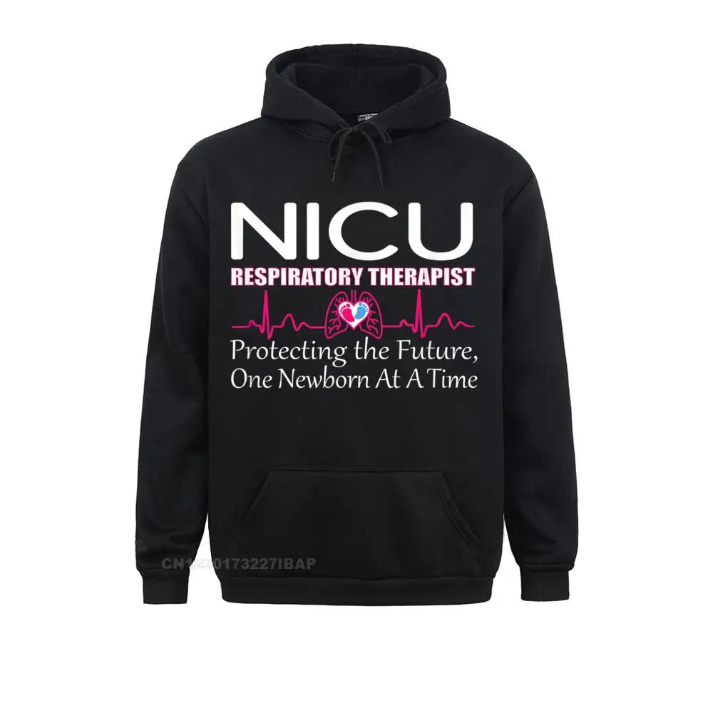 NICU Respiratory Therapist RT Neonatal ICU Therapy RRT Print Hoodies Fall Men Sweatshirts Youthful Hooded Pullover New Design