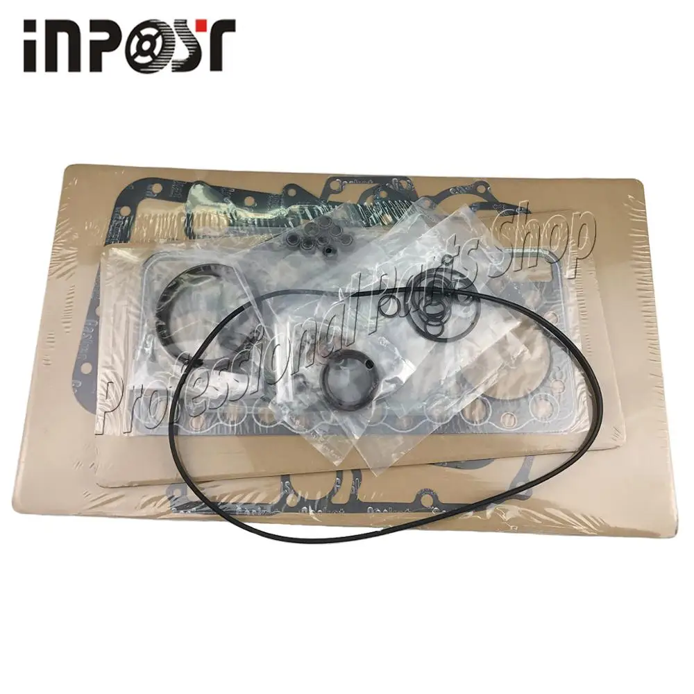 

V1902 Engine Overhaul Gasket Kit For Kubota Bobcat 07916-24305, 07916-29615, 15808-03310