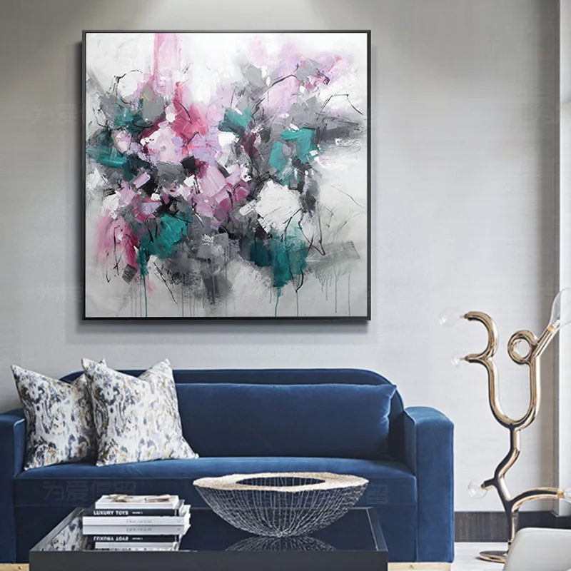 

Смешанные цвета учение о современном минималистском абстрактном рисовании входа декоративная роспись вертикальный вариант ручной росписи