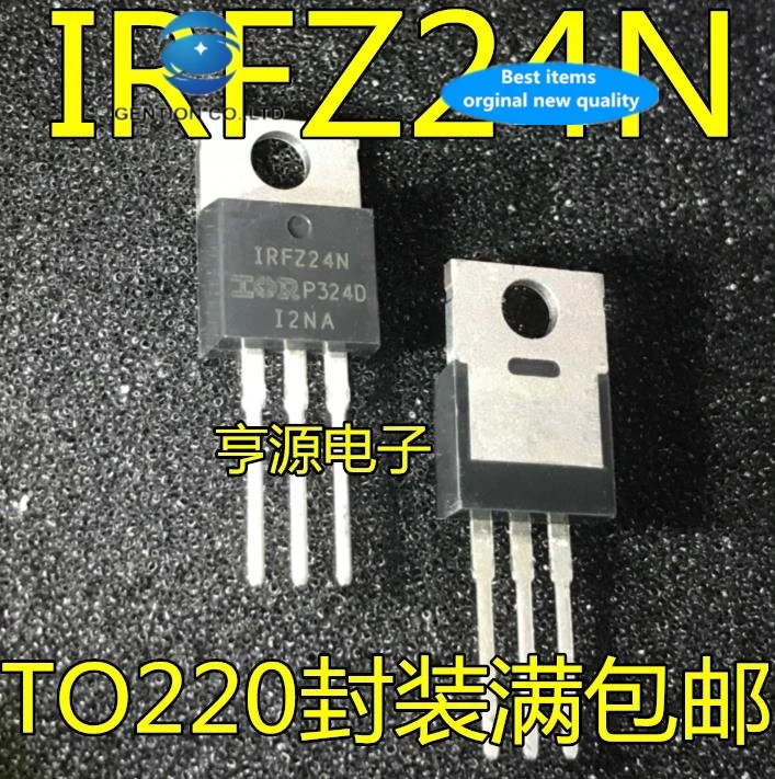 30 Buah 100% Baru dan Asli Stok Nyata 17 A 55 V IRFZ24 IRFZ24N IRFZ24NPBF N-channel MOS Tabung Efek Medan