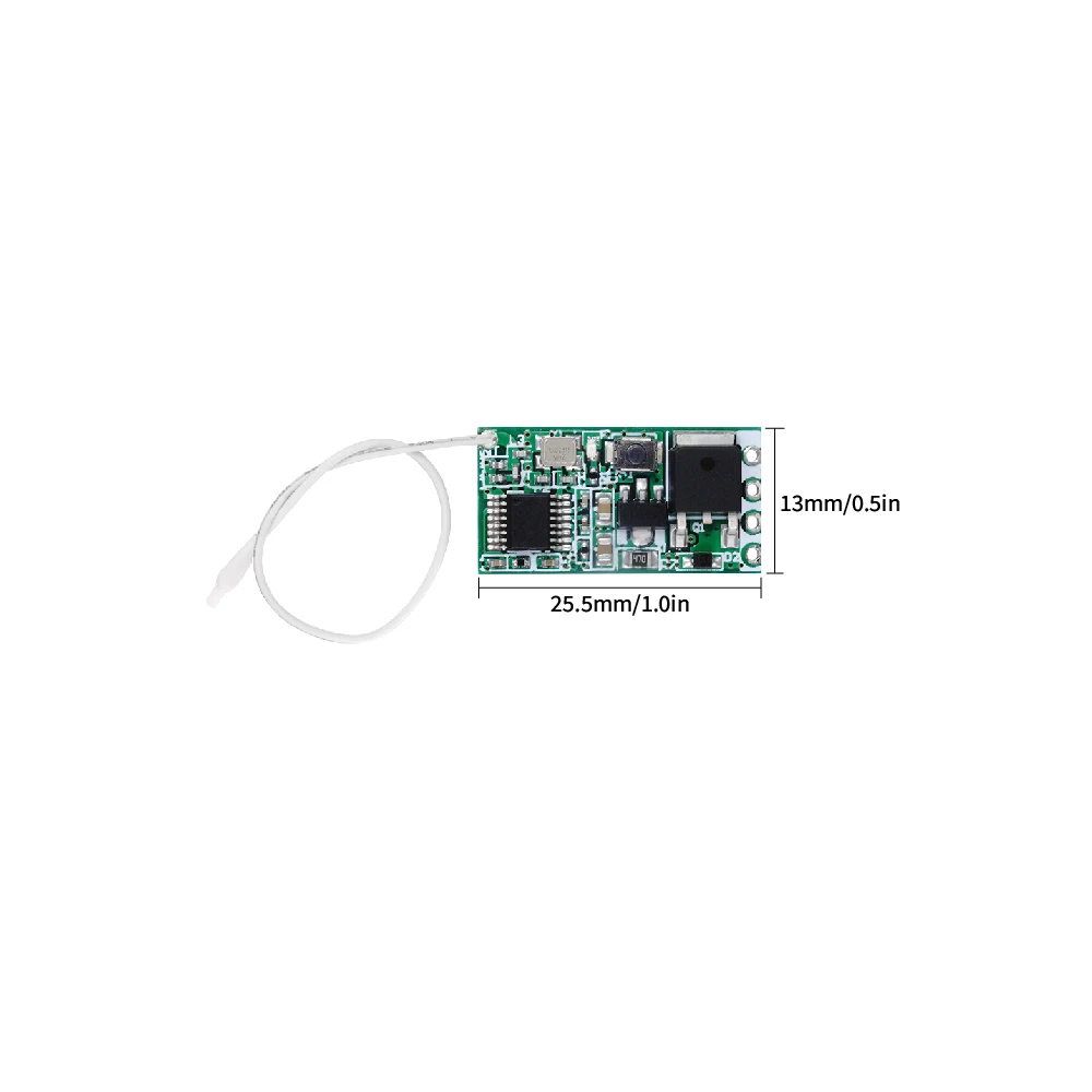 433 MHz bezprzewodowy RF pilot zdalnego sterowania DC6V 12V 24V micro odbiornik z przełącznikiem moduł DIY z 433 Mhz daleki zasięg nadajnik światła