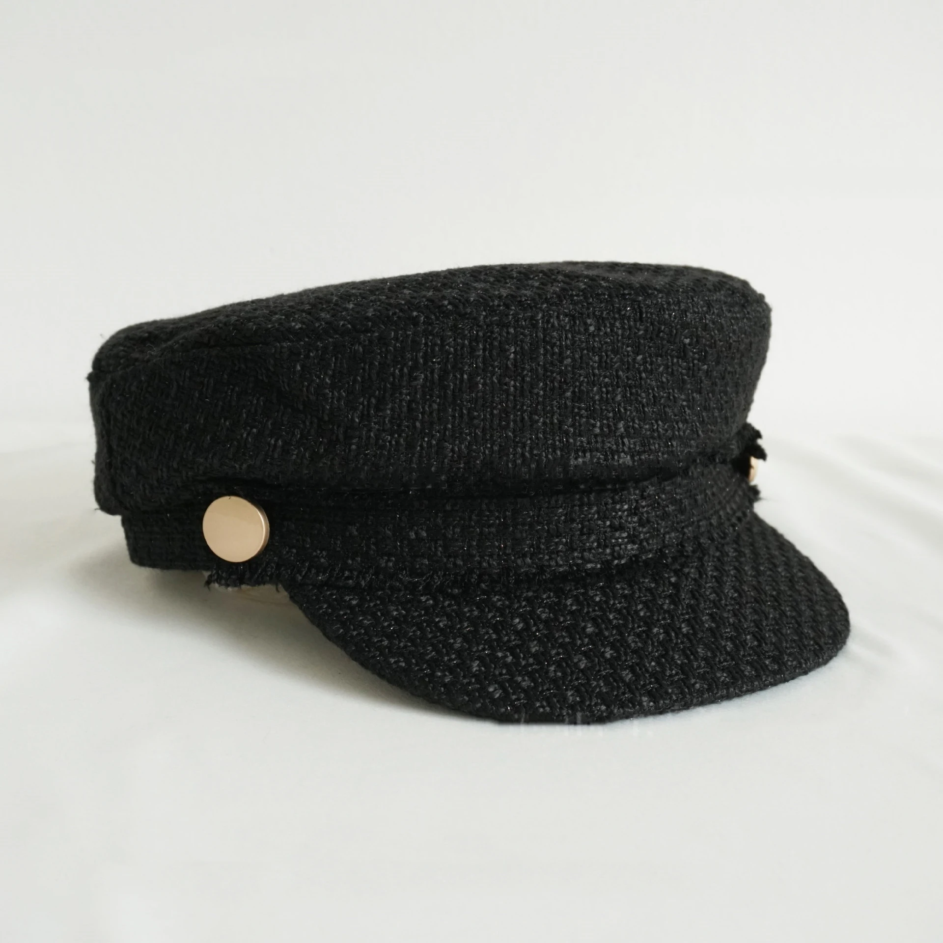 USPOP Women Spring Newsboy Caps Casual Flat Tweed Military Cap S/M/L