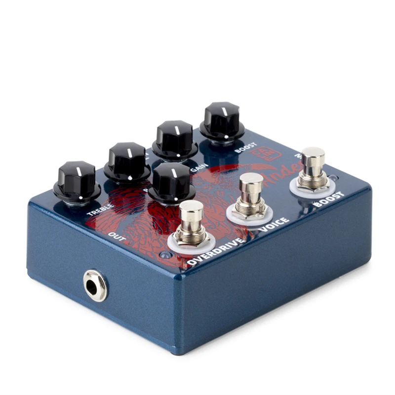 Caline DCP-11 Andes Boost + Pure Sky Overdrive 2-in-1 Guitar Effect Pedal True Bypass Electric Guitar Parts & Accessories