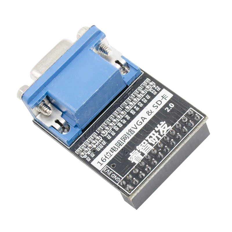

16 Bit 65536 Color SD Card Video Image Acquisition Module VGA Module For Altera FPGA Core Board Ata011