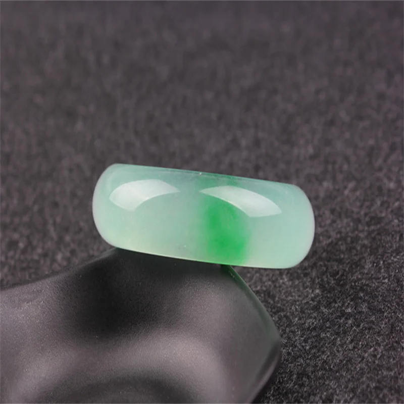 Hot selling natural hand-carve Transparent green Jade Baranglet 56-62mm bracelet fashion Men Women Luck Gifts Amulet for