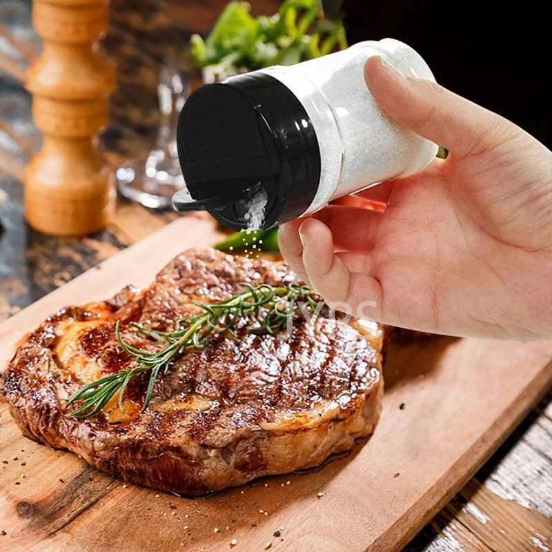 5/10/15/20 قطعة الملح والفلفل الهزازات التوابل الجرار التوابل الحاويات البلاستيكية لا تحتوي على BPA علبة مجموعة المطبخ السكر وعاء #4