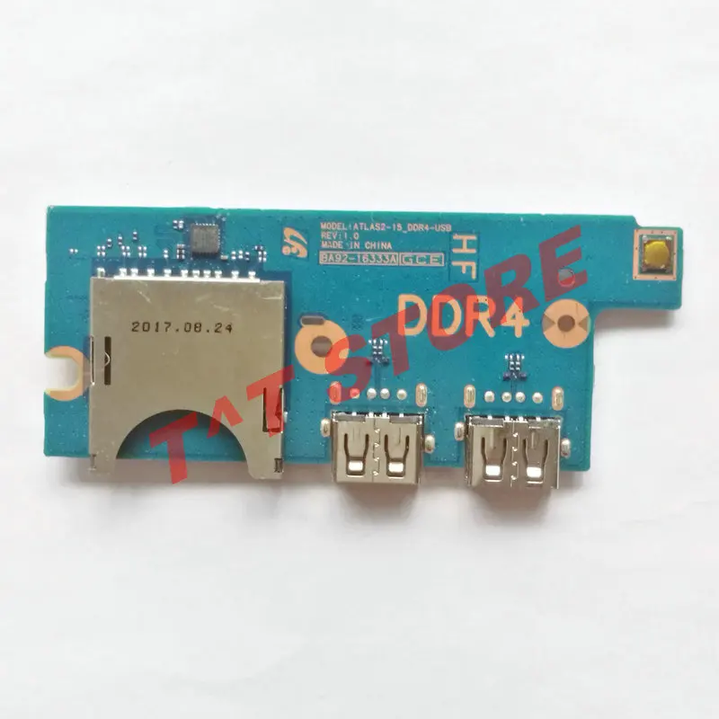 

original 500R5L NP500R5L LAPTOP USB Power Button SD Card Reader IO Board BA92-16333A test good free shipping