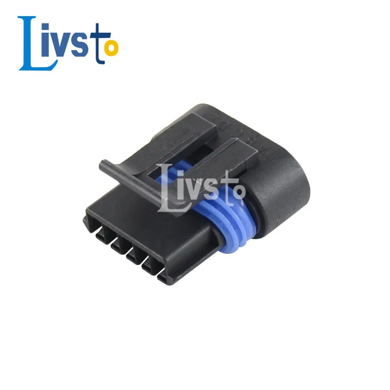 10/20/50/100 Sets 5 Pin Delphi Car Intake Pressure Sensor Connector Male Female Plug 1.2L D4F Auto Oxygen O2 Socket 12162825