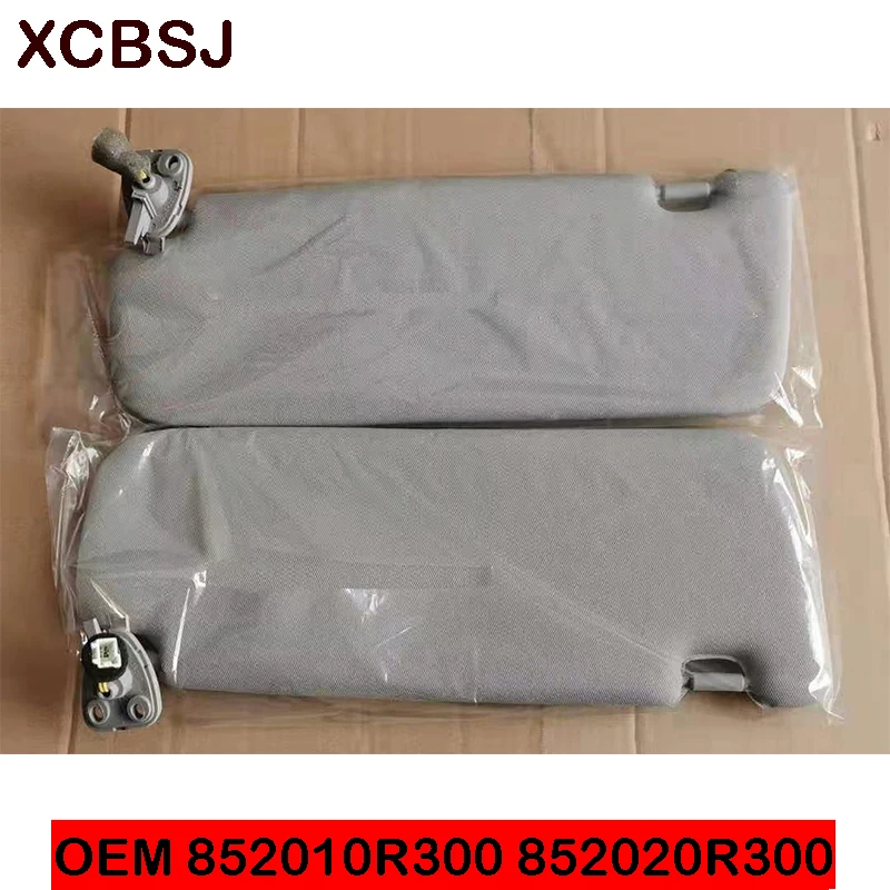 FOR HYUNDAI SONATA NF auto parts sunshade with cosmetic mirror Front windshield sunvisor assy OEM 852100R300 852020R300