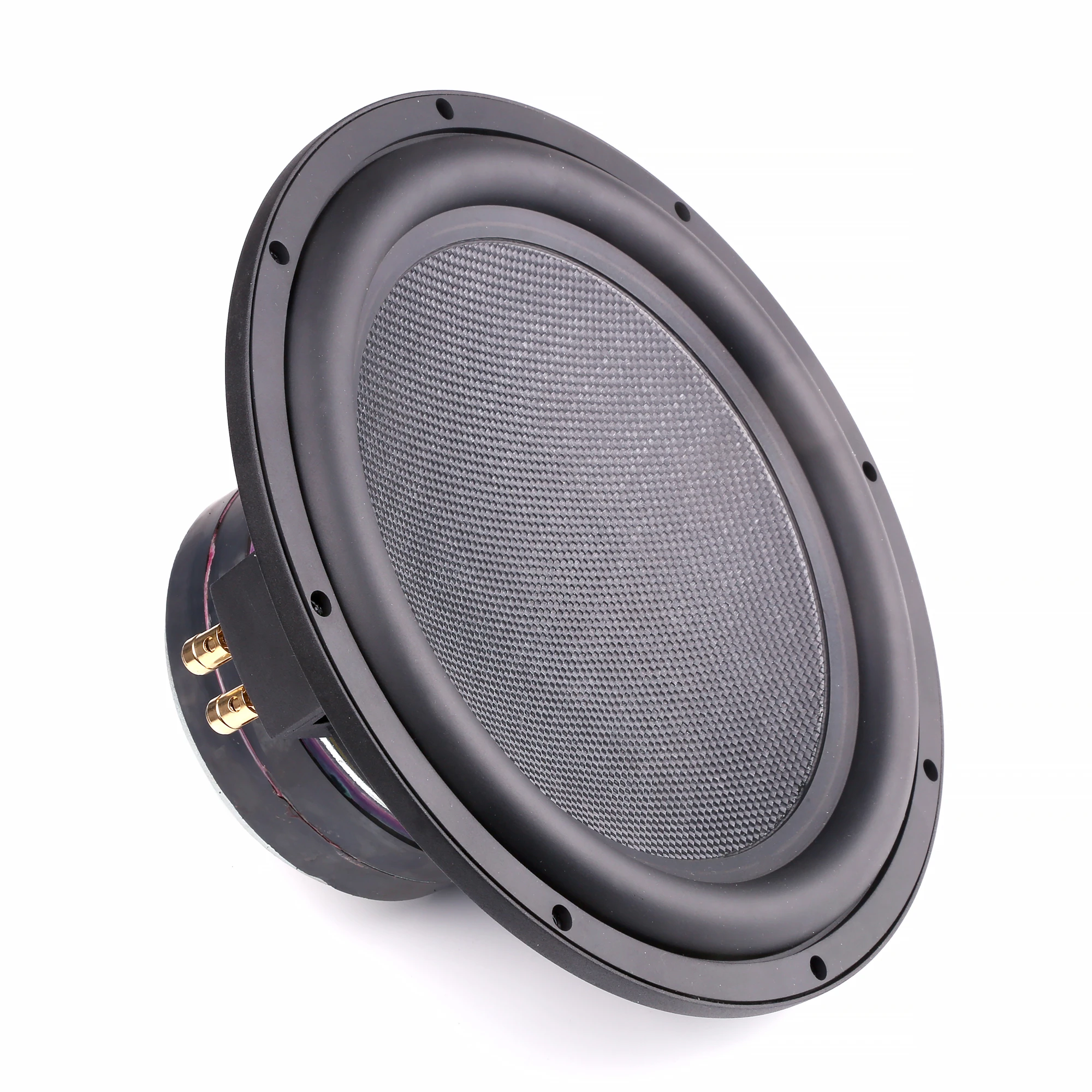 Queenway B-SW12 12" Inch Powered Subwoofer Active Subwoofer Piano Paint Active+Passive Speaker 100-240V 350W