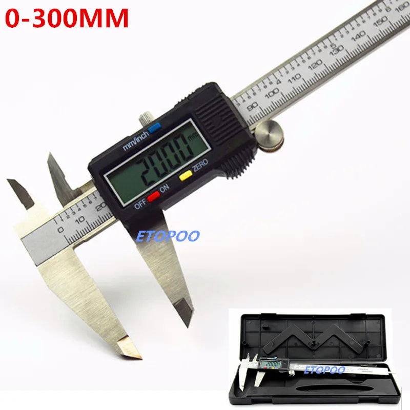 Mini Pocket Stainless Steel Digital Caliper 50mm 70mm 100mm 150mm Electronic Vernier Caliper Slider Caliper Gem Thickness Gauge