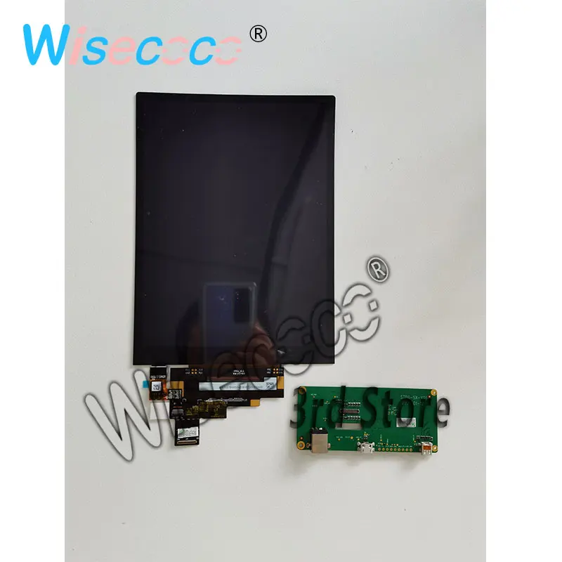 Bendable IPS 8 inch 1920x1440 Curved Flexible OLED Module Screen Displays capacitive touch with board