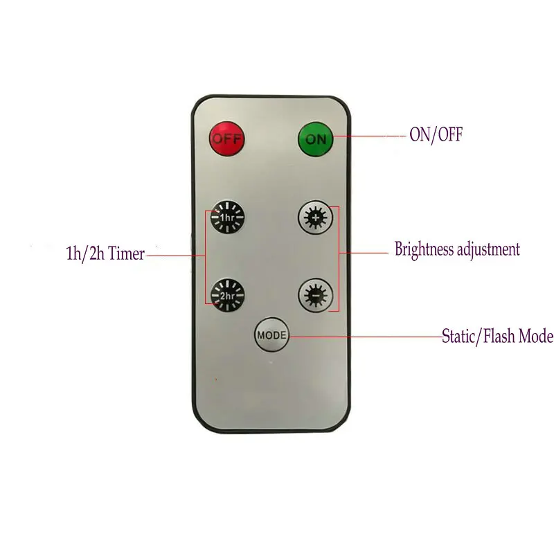 リモコン付き充電式ティーライトキャンドル,12個セット,7キー,タイマー機能付き,結婚式,クリスマス,家庭用