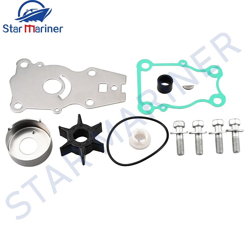 66T-W0078 WATER PUMP REPAIR KIT For Yamaha Outboard Motor 2T 40HP 4T FT25 F25 F30 F40 66T-W0078-00 Sierra 18-3440 9-48610