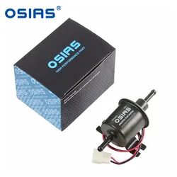 OSIAS New HEP02A Green Universal 12V Low Pressure Heavy Duty Gas Diesel Inline Electric Fuel Pump better performancce