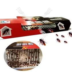 10-50Pcs Cockroach House Cockroach Trap Repellent Killing Bait Strong Sticky Catcher Traps Insect Pest Repeller Eco- friendly