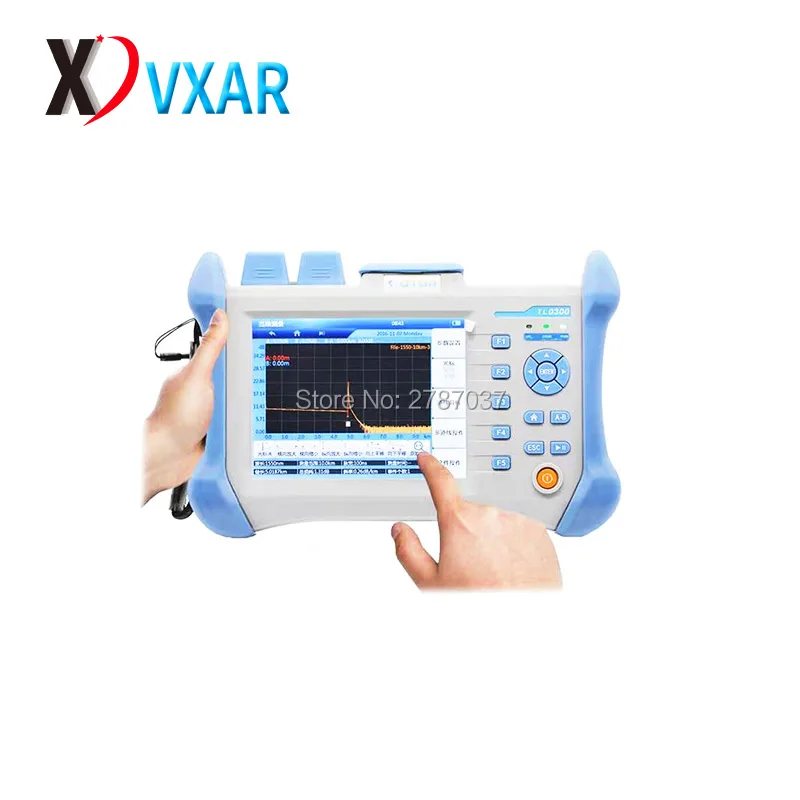 

OTDR Singlemode Reflectometer Fiber-Optic Optical-Time 1310/1550nm 120km Built-In-Vfl