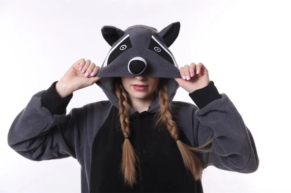 Blue Stitch Kigurumi Tier Erwachsene Katze Bär Hai Onesies Pyjama Waschbär Kostüme Drachen Overall Weihnachten