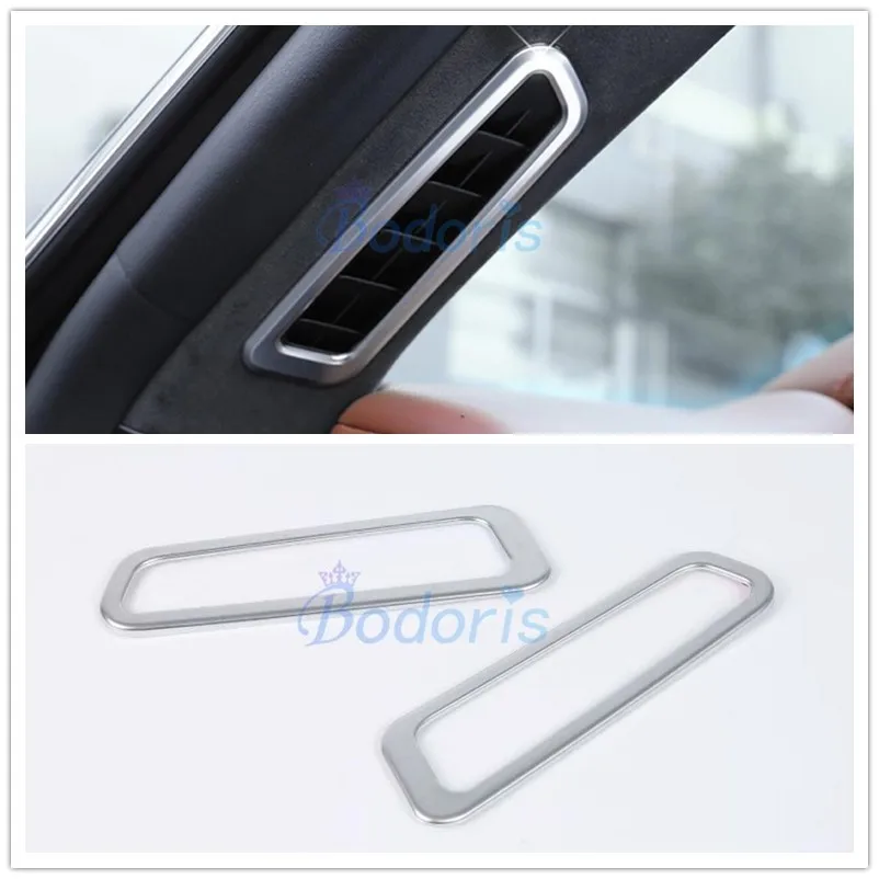 

Для Maserati Levante 2016 2017 2018 2019 2020 передний А-столб вентиляционное отверстие объемное покрытие AC Outlet хромированный автомобильный Стайлинг Аксессуары