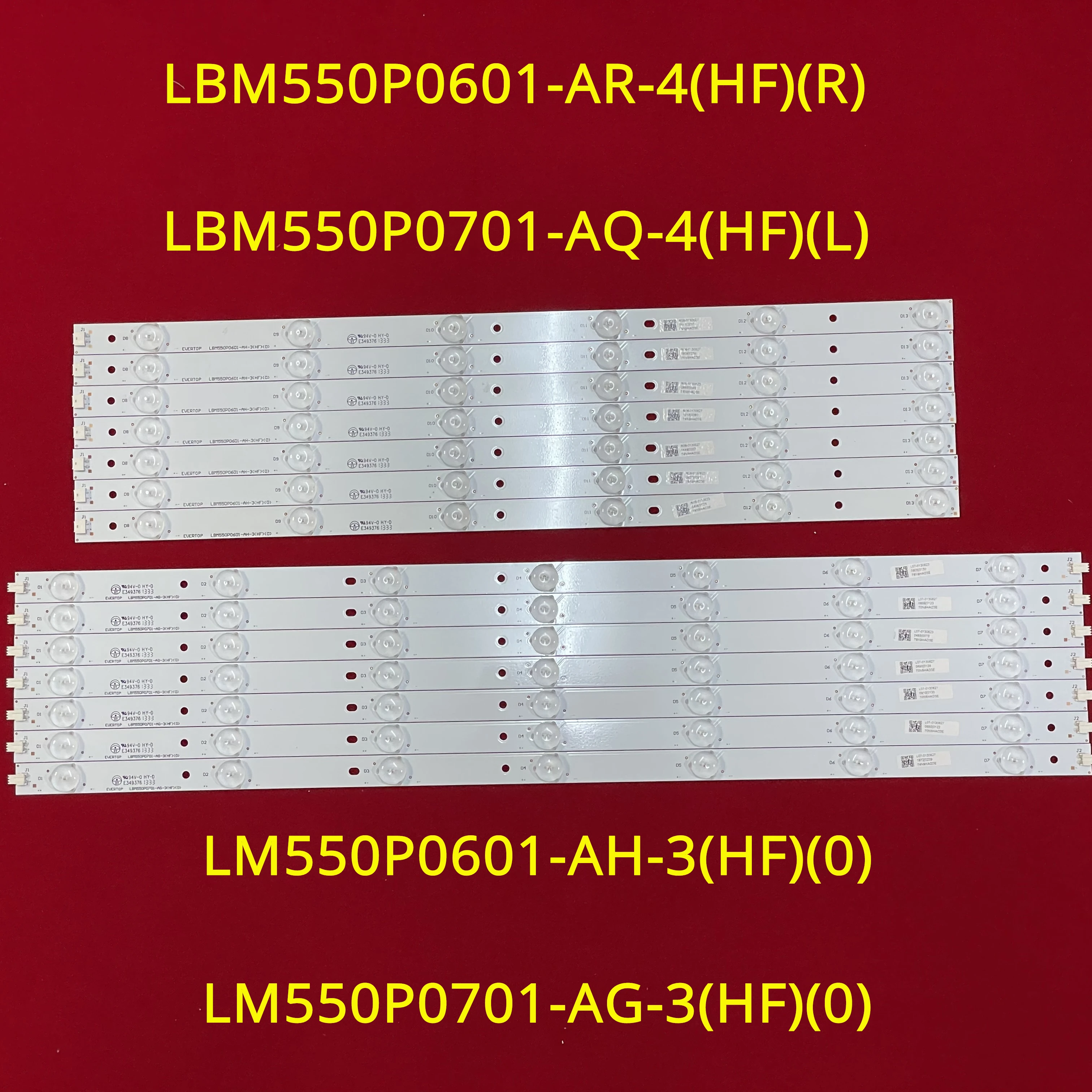 

LED Strip For 55PDL660/T3 55PFT5509/12 55PFT6109/12 55PFK5709/12 55PFK5109/12 55PFK5509/12 LBM550P0701-AG-3 LBM550P0601-AH-3