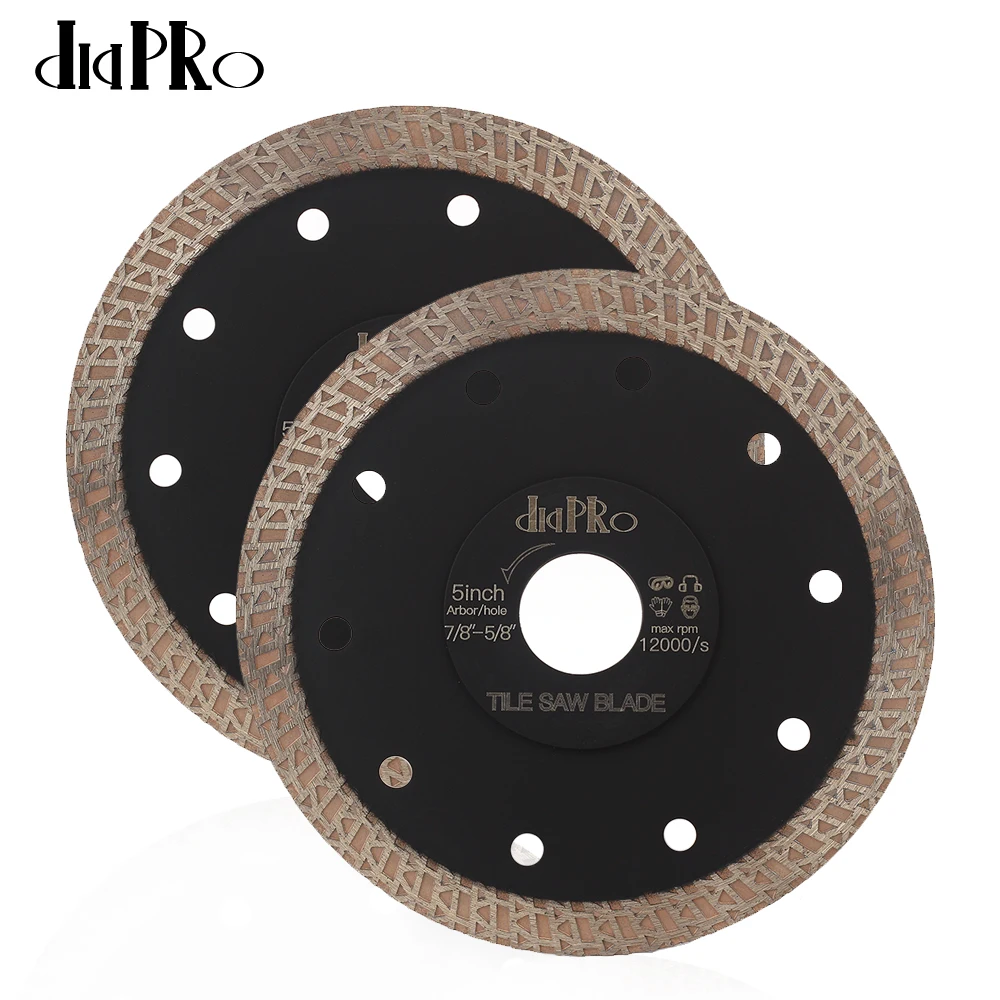 Diapro D105-180mm Super Thin Diamond Tile Blade Porcelain Saw Blade Cutting Granite Marble Ceramic Tile