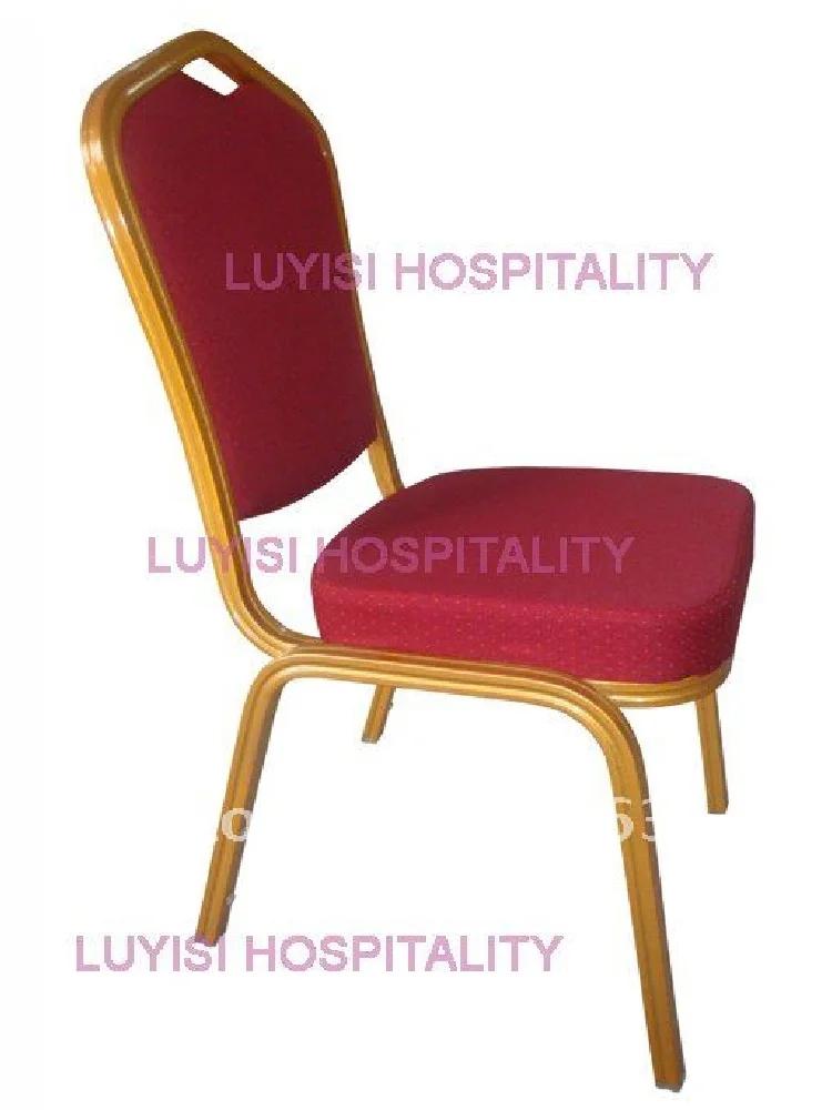 Painted Aluminum Frame Padded Hotel Chair