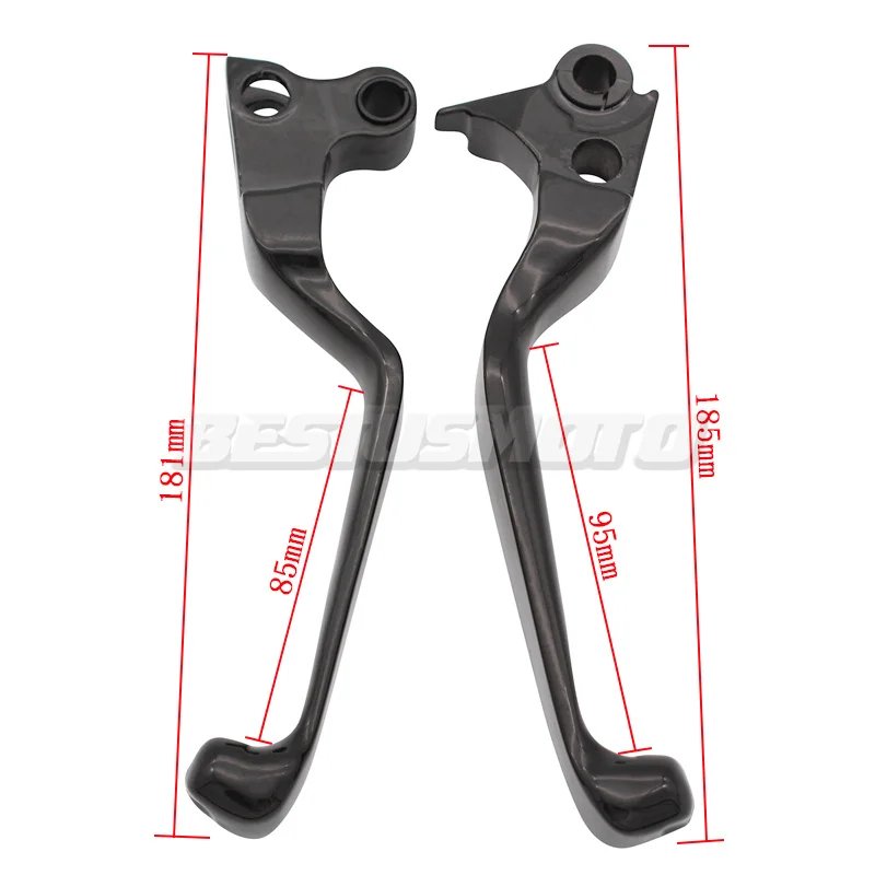 Motorcycle Brake Clutch Levers For Harley Sportster XL 883 1200 Softail Dyna Wide Glide Road King Touring Fat Boy Street Bob