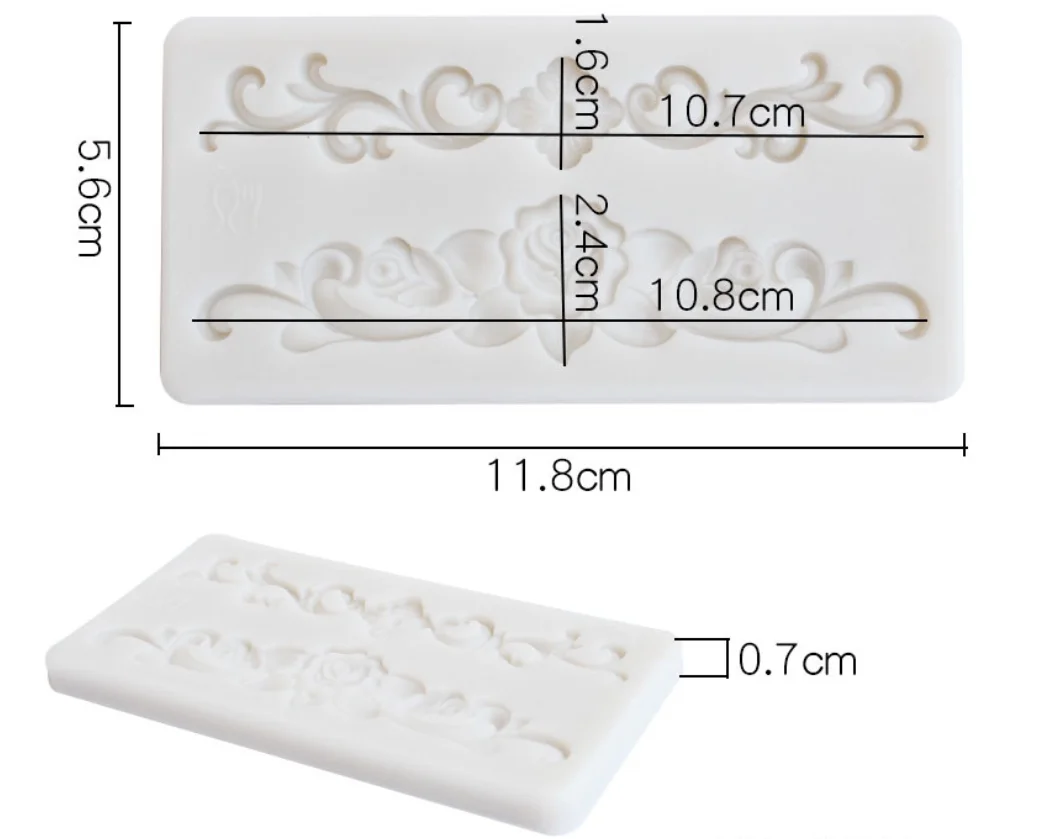 Sugarcraft Lace silicone mold cake decorating tools confeitaria moldes de silicone fondant cake mold chocoe molds