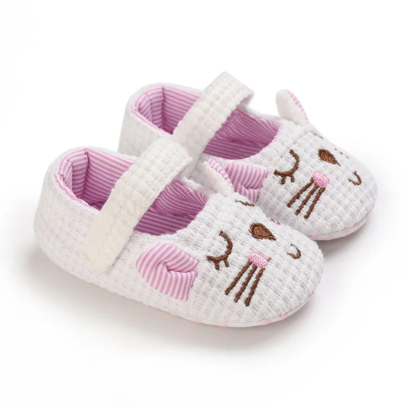 Cartoon Newborn Baby Girl Shoes Infant Boy First Walkers Soft Sole Summer Fall Cute Crib Shoe Toddler Baby Walking Prewalkers