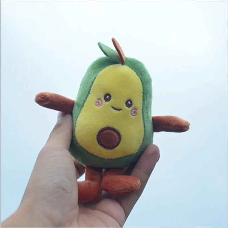 1PCS Avocado Plush Toys Stuffed Plush Plants Soft Stuffing Doll Avocado Doll For Kids Toys Gift Christmas Day Present 12cm