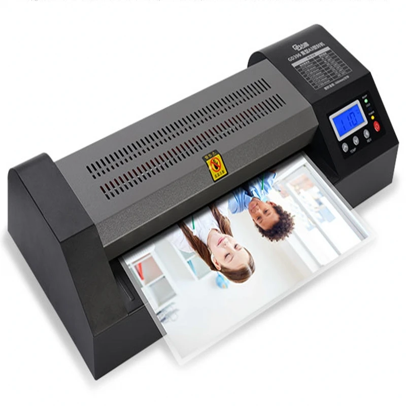 Digital Hot And Cold Roll Laminator Double Function 320mm For Photo Paper ID Card