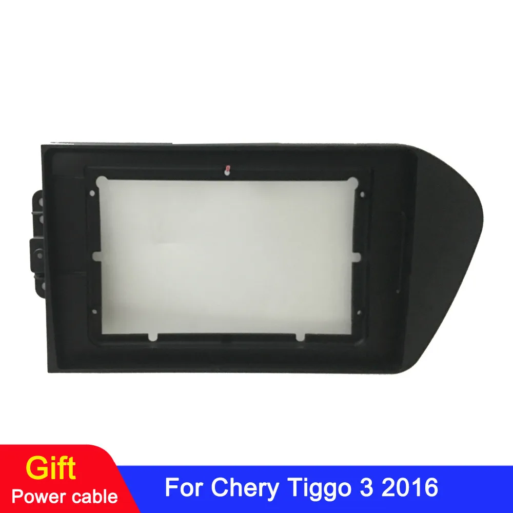 

2 din Car radio Center Stereo Audio Radio DVD GPS Plate Panel Frame Fascia Replacement For Chery Tiggo 3 2016 Dash Kit