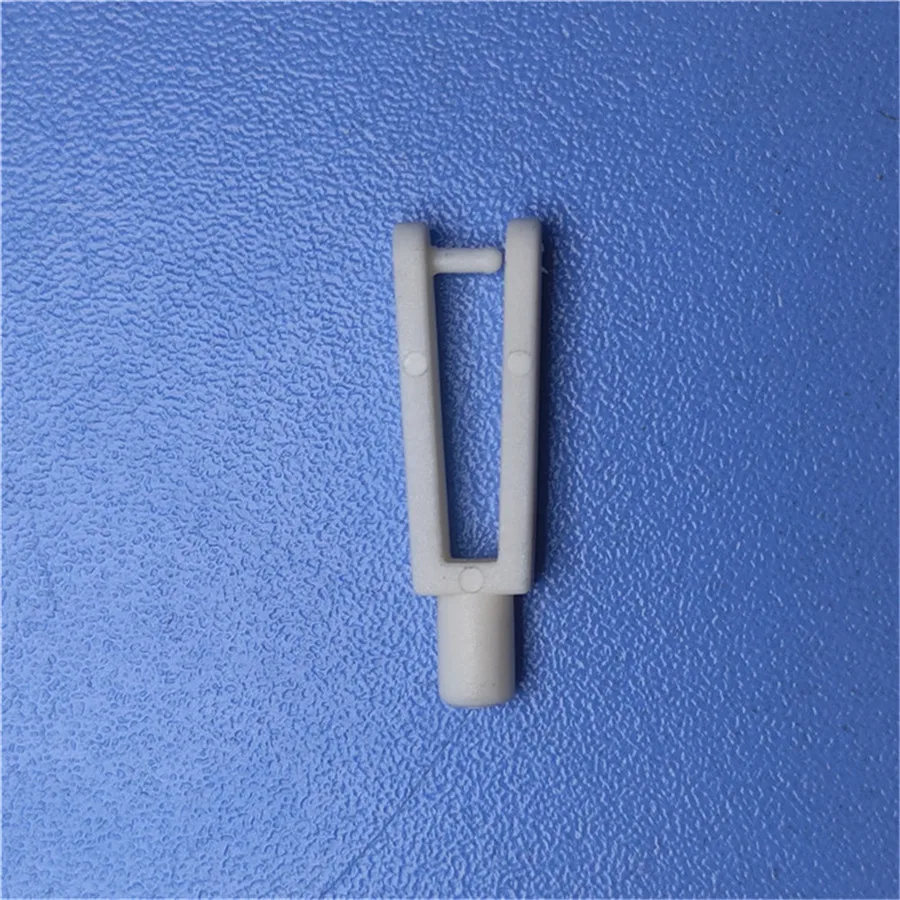 20 Pcs Nylon Clevis For RC Airplanes Parts Electric Planes Foam Model Accessories Color White / Grey