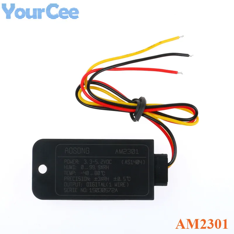 AM2301 AM2301A DHT21 Capacitive Digital Temperature and Humidity Sensor Module Single Bus For Arduino with Cable