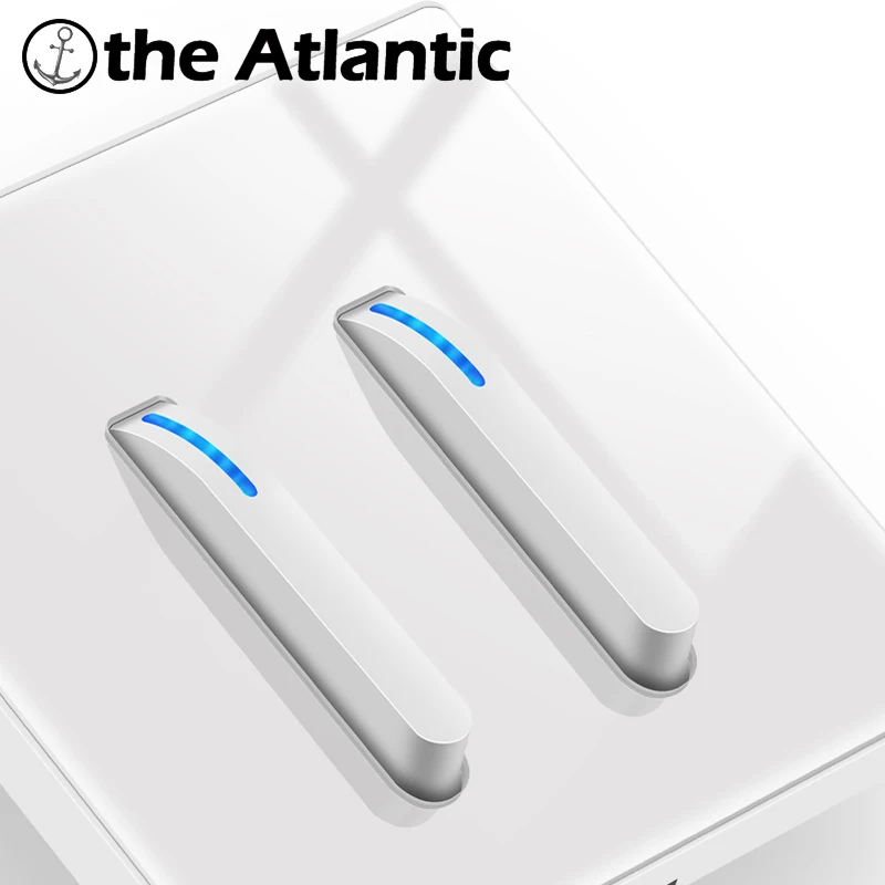 Light Switches With LED Indicator EU Power Socket Wall Outlet Piano Key Lamp Light Switches White Glass Outlet Light Switch