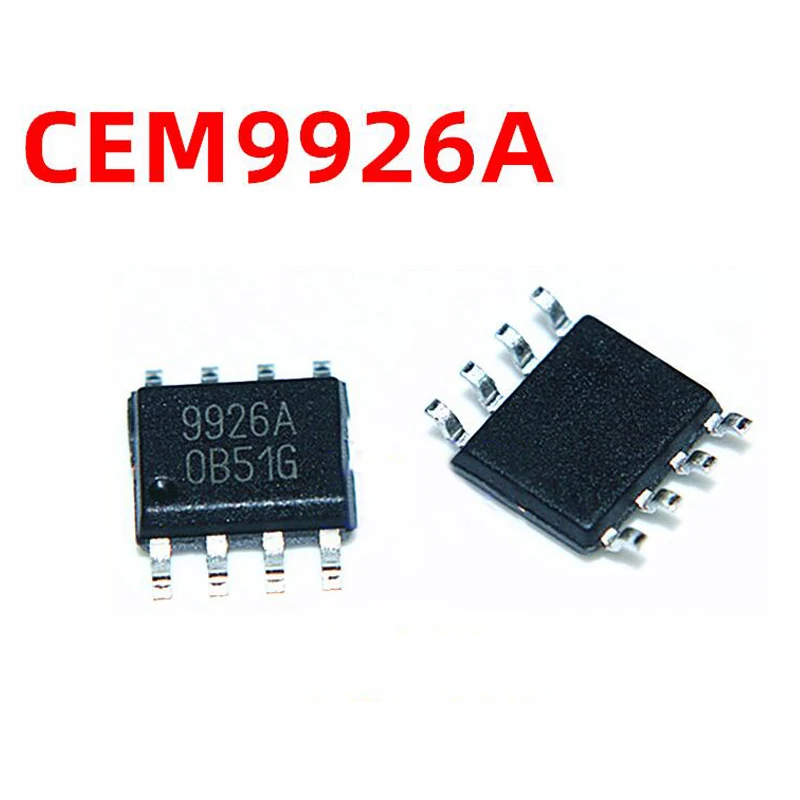 10PCS 9926A SOP8 CEM9926A SSM9926A ME9926 AP9926 9926 SOP-8 SOP SMD new and original IC Chipset