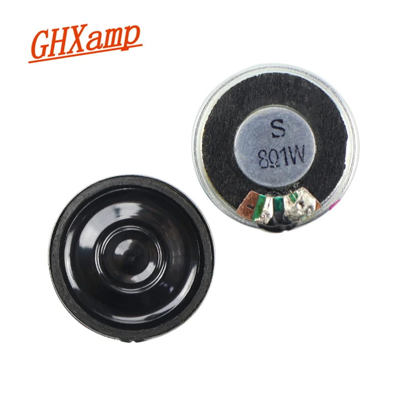 GHXAMP 23MM Speaker Unit Mini Loudspeaker 8 Ohms 1W 2Pcs