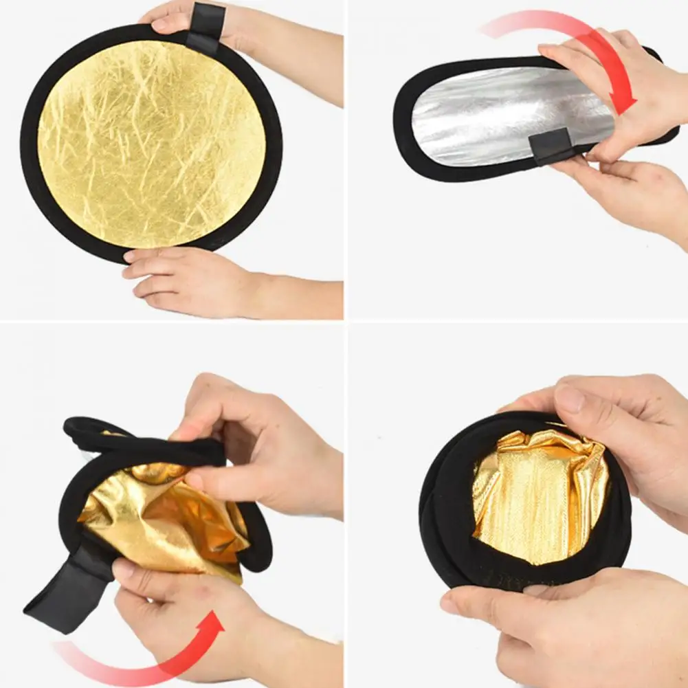 Отражающая доска 2 в 1 складной круглый 30 см светильник для фотосъемки удобная переноска отражатель для фотостудии