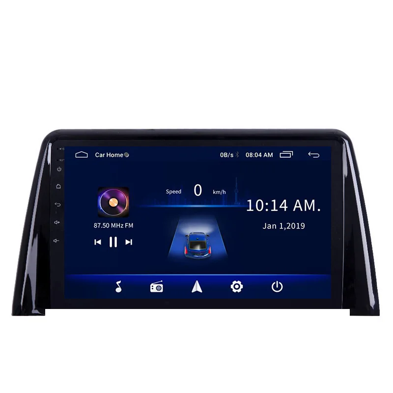 Car Audio System Stereo Multimedia Cassette Tape Recorder Player Radio Android 10 GPS Navigation For Kia Cerato KX7 Autoradio