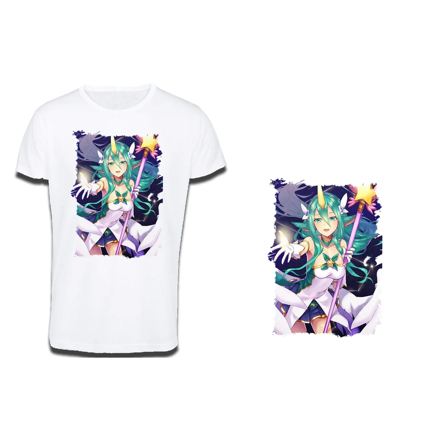 T-SHIRT cotton touch A3 GIRL MAGICA UNICORN cotton touch T-shirt