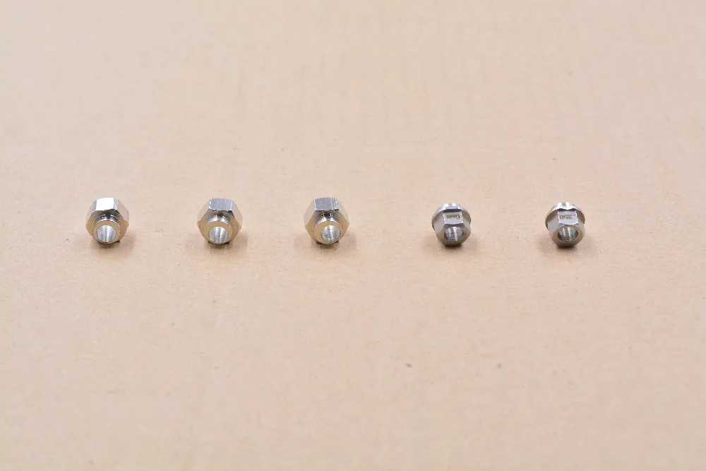 Link-impressora 3d cnc, designs abertos, coluna excêntrica, isolamento, perfil de alumínio, porca hexagonal, furo, 5mm, altura 6mm, 6.35mm, slot v