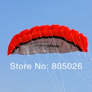 Dual Line Stunt Power Kite, weicher Parafoil -Drachen, Surffliegen, Spaß im Freien Sport Kite, Kiteboard, Koi -Fabrik, 2,5 m, kostenloser Versand 10 Hauptverkaufs -Surfspielzeug - №9