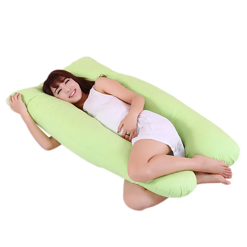 New Maternity Pregnancy Boyfriend Arm Body Sleeping Pillow Case Covers Sleep U Shape Cushion Cover JAN88