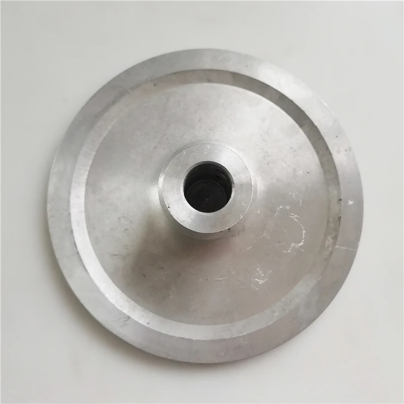 6 inch 150mm 19mm Hole  Sea Sheepskin Paste Disc Jade Polishing   Grinding Aluminum Plate Disc for Flat Machine