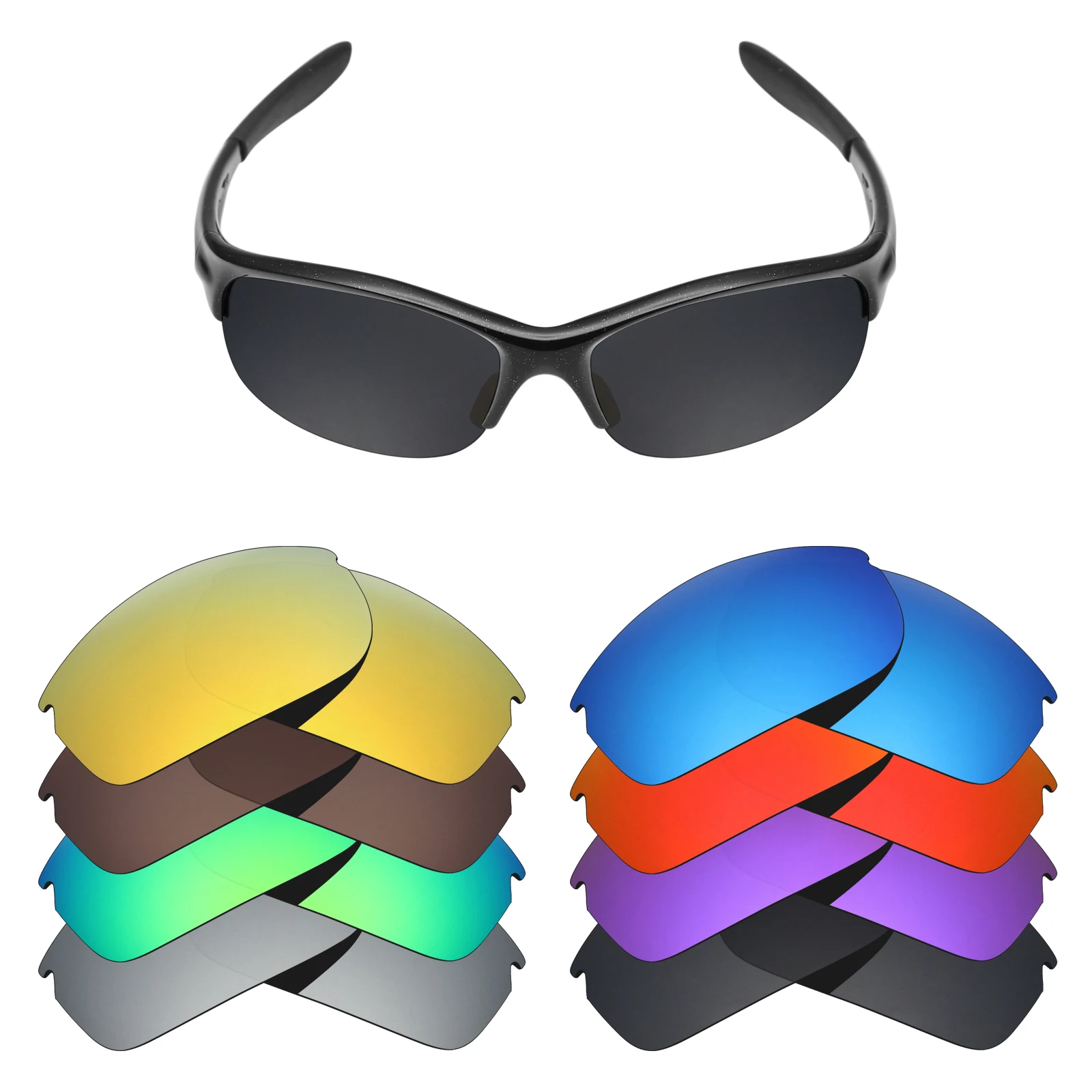 SNARK Polarized Replacement Lenses for Oakley Commit SQ OO9086 Sunglasses Lenses(Lens Only) - Multiple Choices