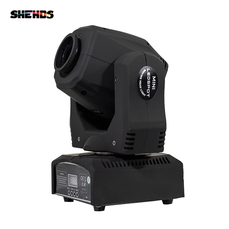 Imagem -03 - Led Moving Head Light com Controlador Dmx Gobo Rotação Padrão Foco Manual Projetor dj Disco Iluminação de Palco 60w