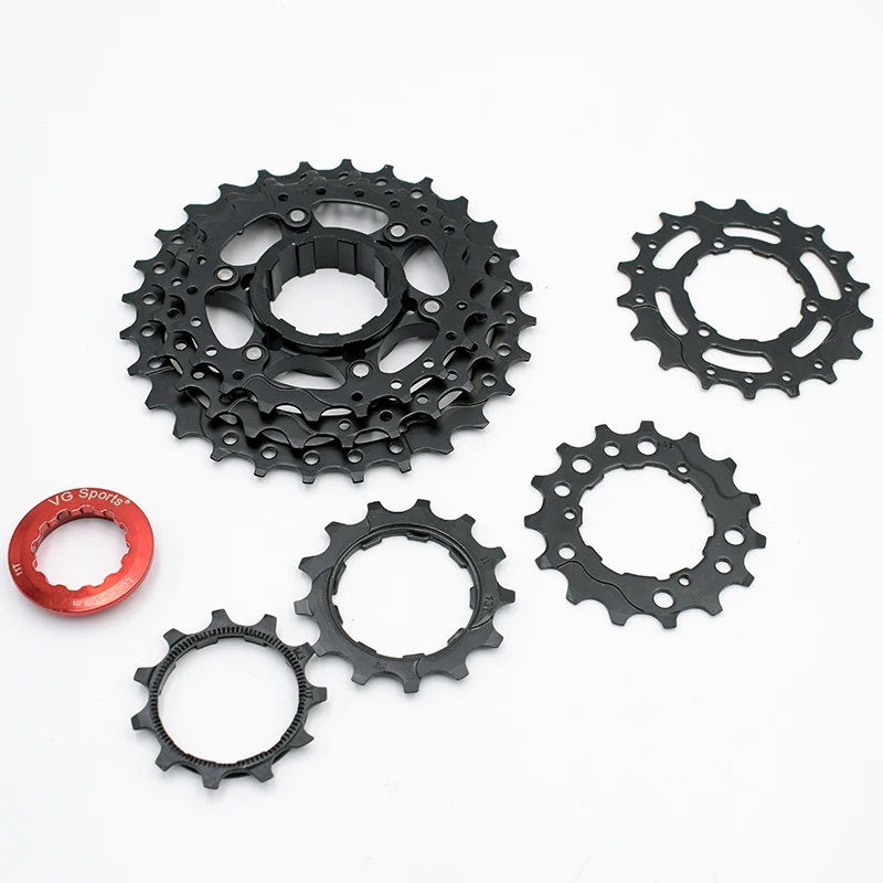 1pc VG Sports Mountain Bike 11 Speed Velocidade Bicycle Cassette MTB Freewheel Sprocket 40T 42T 46T 50T 52TUltralight Black Gold