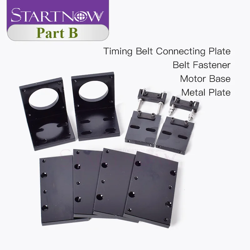 Startnow FAI DA TE Laser CO2 Kit In Metallo Macchina di Taglio Laser Ferramenteria E Attrezzi Componenti Dispositivo Laser Specchio di Montaggio Per