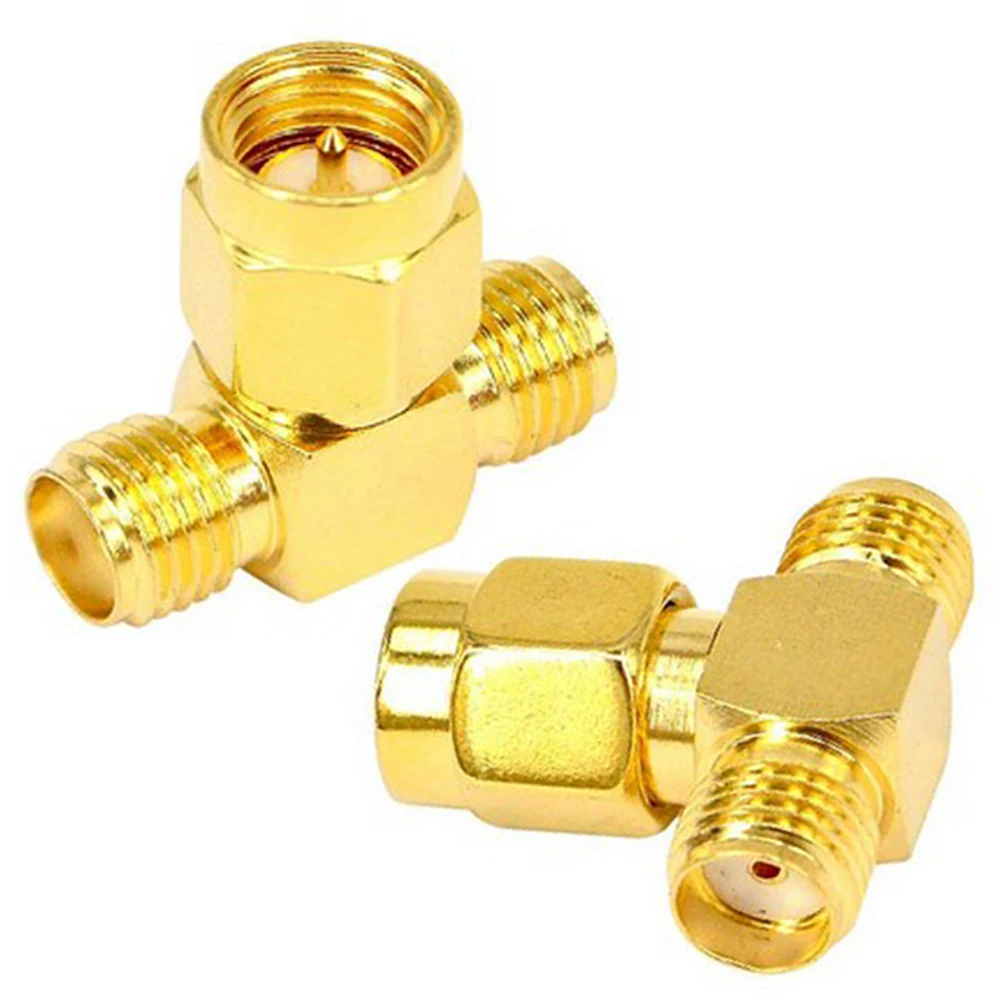 Adaptador de Conversor Divisor Fêmea 100 Dirigível Way rf t tipo Sma Macho para Sma Fêmea